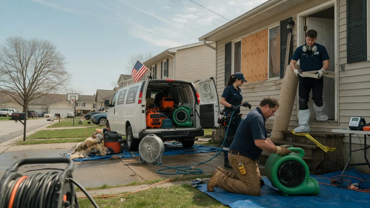 Water Damage Restoration in Deer Creek, IL near me